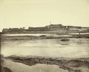 Exterior North Fort Peiho River showing English Exterior North Fort Peiho River showing English