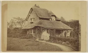 Exterior view Dutch Cottage Blaise Hamlet 1867 Exterior view Dutch Cottage Blaise Hamlet 1867