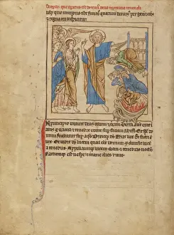 Medieval European Illustrations Prints: The Fall of the Angels