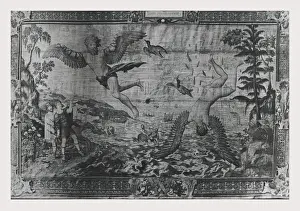 Greek Mythological Paintings Prints: Fall Icarus