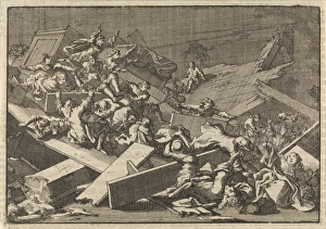 Floor of the home church of the imperial attorney Count von Bercka collapses, 1697 Floor of the home church of the imperial attorney Count von Bercka collapses, 1697