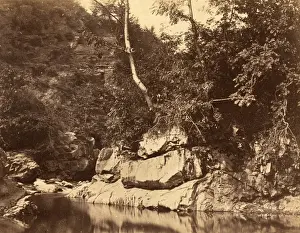 Vintage River Scene Prints: G. B. Gething (British, active c. 1850s), River Scene, c. 1855, salted paper print