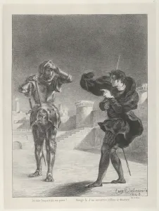 Ghost Terrace 1843 Lithograph first state five Ghost Terrace 1843 Lithograph first state five