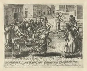 Good Thing is threatened, Hendrick Goltzius, 1597 Good Thing is threatened, Hendrick Goltzius, 1597