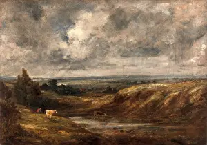 John Constable Oil Paintings Prints: Hampstead Heath, John Constable, 1776-1837, British
