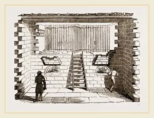 Framed Print : Print of Hatching-room at Paris Framed Print : Print of Hatching-room at Paris