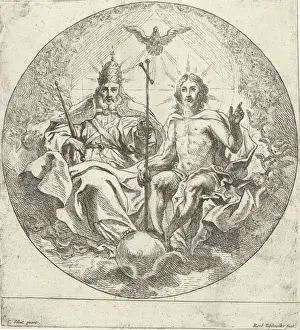 Holy Trinity Art Prints: Holy Trinity, print maker: Remoldus Eynhoudts, Cornelis Schut I, c. 1626 - c. 1680