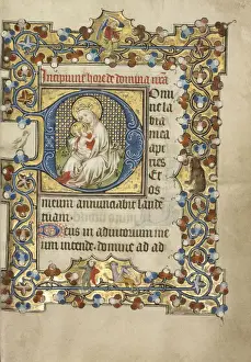 Virgin And Child Iconography Prints: Initial D Virgin Child Masters Dirc van Delf