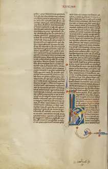 Initial H: Saint Jerome