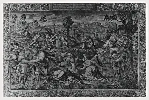 Jacob Shechem Print: A Lithograph of the Biblical Scene
