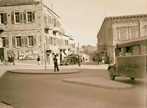 Historic Jerusalem Landmarks Prints: Jaffa Road Jerusalem Looking down general Post