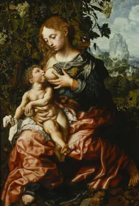 Jan Sanders van Hemessen Madonna Humility Maria Jan Sanders van Hemessen Madonna Humility Maria
