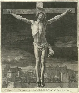 Jean Morin, after Philippe de Champaigne, Christ Dying on the Cross, French, c. 1600-1650 Jean Morin, after Philippe de Champaigne, Christ Dying on the Cross, French, c. 1600-1650