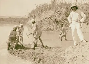 Vintage River Scene Prints: Jordan River 1925