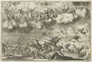 Last Judgment damned led hell Christ sits judge Last Judgment damned led hell Christ sits judge