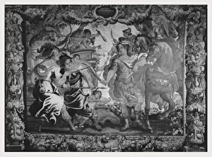 Julius Caesar Art Prints: Julius Caesar fighting foot