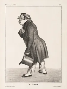 La Caricature Pl 314 Comte de Keratry 1833 Honore Daumier La Caricature Pl 314 Comte de Keratry 1833 Honore Daumier