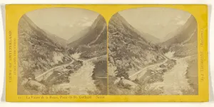 La Vallee de la Reuss Passe du St Gothard Suisse La Vallee de la Reuss Passe du St Gothard Suisse