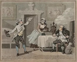 David Garrick Portrait Prints: Manager, Spouter, Henry Wigstead, British, 1745?-1800 Margate, David Garrick, British