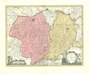 Map Dvcato di Parma et di Piacenza Copperplate print Map Dvcato di Parma et di Piacenza Copperplate print