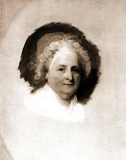 Gilbert Stuart Artist Prints: Martha Washington, Stuart, Gilbert, 1755-1828, Washington, Martha, 1731-1802, 1900