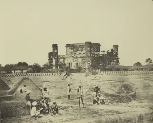 Mess House Showing Fortifications Felice Beato Mess House Showing Fortifications Felice Beato