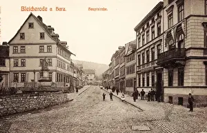 Bleicherode Buildings Print, 1907