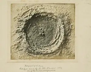 Lunar Surface Photography Prints: Moon Crater