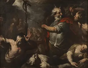 Moses Brazen Serpent Print