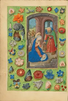 Flemish Masterpieces Prints: The Nativity