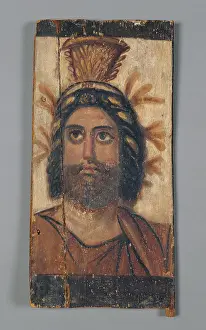 Print of a Panel with Painted Image of Serapis