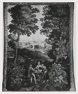 Black And White Vintage Illustration Prints: Peddler