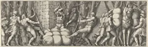 Liszt Collection Print: Artokoloro Figures in Various Tasks
