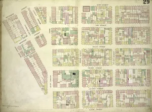 Plate 29: Map bounded by Montgomery Street, Ridge Street, Rivington Street, Cannon Street Plate 29: Map bounded by Montgomery Street, Ridge Street, Rivington Street, Cannon Street