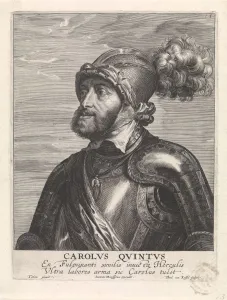 Portrait Emperor Charles V Emperor Germany CAROLUS QUINTUS Portrait Emperor Charles V Emperor Germany CAROLUS QUINTUS