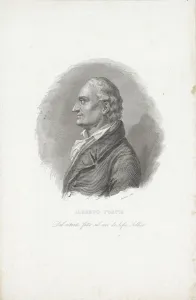 Portrait writer cartographer Alberto Fortis historical persons Portrait writer cartographer Alberto Fortis historical persons