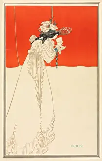Aubrey Beardsley Prints: published Studio Isolde 1895 Aubrey Beardsley