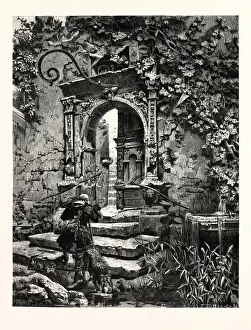 Victorian Style Illustrations Prints: Return of the Exile. Toby E. Rosenthal