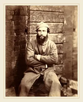 Robert Howlett Photographer Prints: Robert Howlett (British, 1831-1858), John Dryden, 1856, albumen print from collodion
