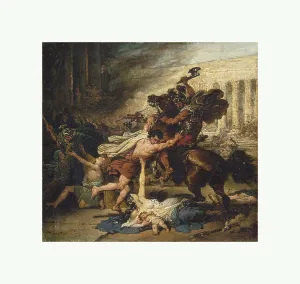 Sack Jerusalem Romans 1824 Oil canvas 14 x 15 Sack Jerusalem Romans 1824 Oil canvas 14 x 15