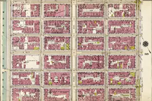 American Geography Maps Prints: Part of Section 5: Plate 114