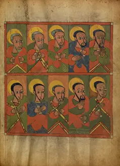 15th Century Artwork Prints: The Seventy-two Disciples