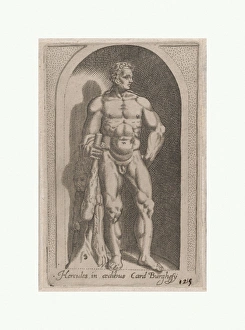 Speculum Romanae Magnificentiae Hercules aedibus Card Speculum Romanae Magnificentiae Hercules aedibus Card