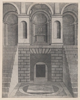 Speculum Romanae Magnificentiae Interior showing Speculum Romanae Magnificentiae Interior showing