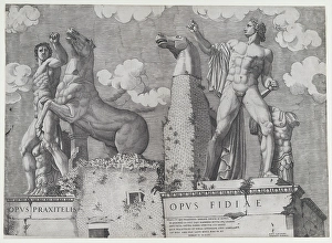 Speculum Romanae Magnificentiae Statues Dioscuri Speculum Romanae Magnificentiae Statues Dioscuri