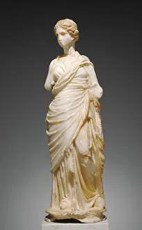 Classical Marble Statue Prints: Statue of a Muse