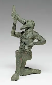 Ancient Greek Bronzes Prints: Statuette of a Satyr