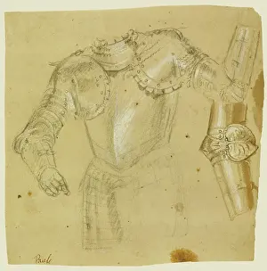 16th Century Italian Art Prints: Studies of Armor