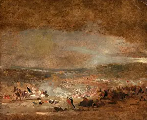 London Museum Artworks Prints: Study for Battle of Waterloo Study for Battle of Waterloo, 1815