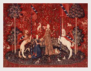 Medieval Tapestry Prints: Taste
